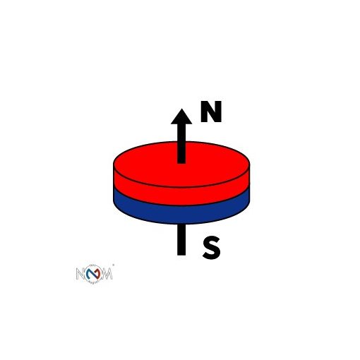 Ferrit korong mágnes 10x10 mm Y35