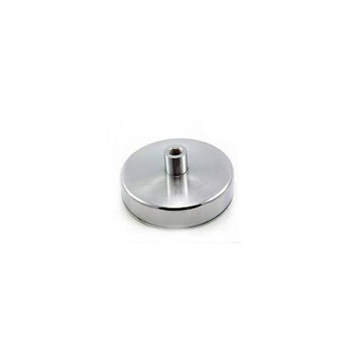 Ferrit pot mágnes D25 mm belső menettel