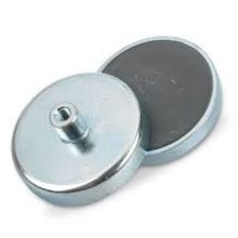 Ferrit pot mágnes D40 mm belső menettel