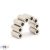 Neodymium gyűrű mágnes 4x2x8 mm N35