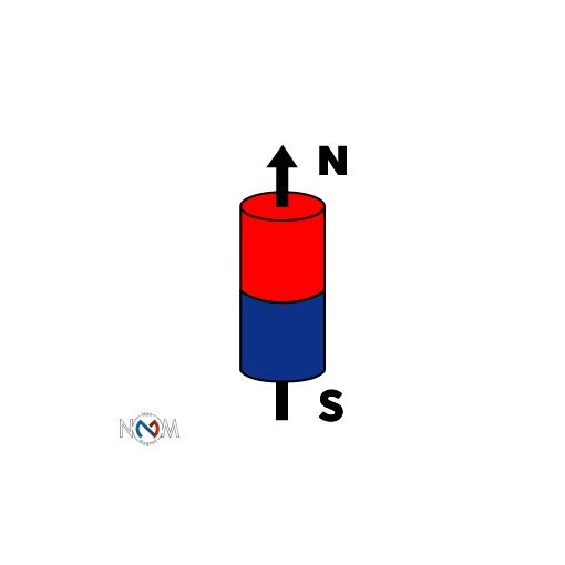 Neodimium henger mágnes 2x10 mm N48