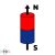 Neodimium henger mágnes 2x5 mm N48