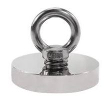 Horgász mágnes 60 mm átmérőjű