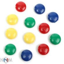 Irodai mágnes 20 mm színes