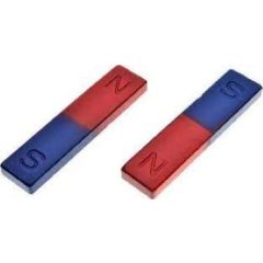 Iskola mágnes, ferrit, 2 db  98x20x7 mm