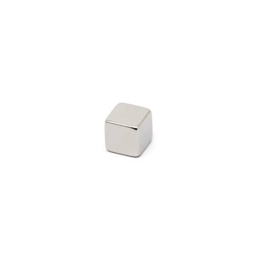 Neodymium kocka mágnes 10x10x10 mm N35