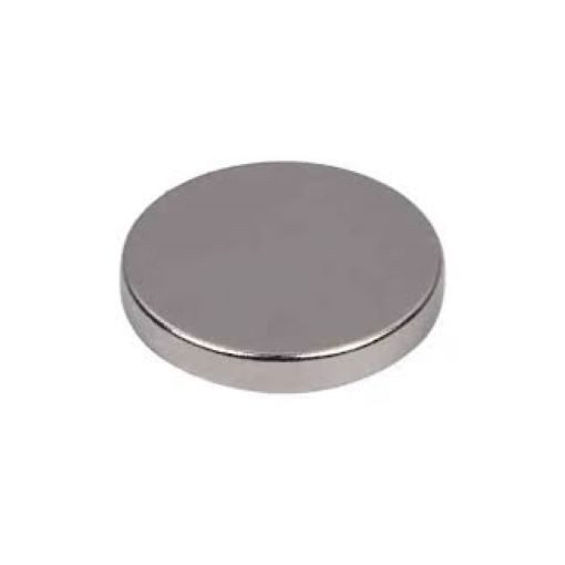 Neodymium korong mágnes 25x2,5 mm N38