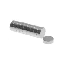 Neodimium korong mágnes 8x3 mm N35
