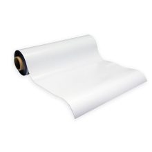Fehér felületű öntapadós 0,7 mm vastag mágnesólia 615 mm 1 folyóméter