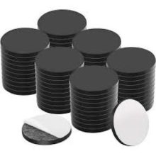Mágnesfólia korong 30 mm átmérő 100 db, vastagság 2 mm