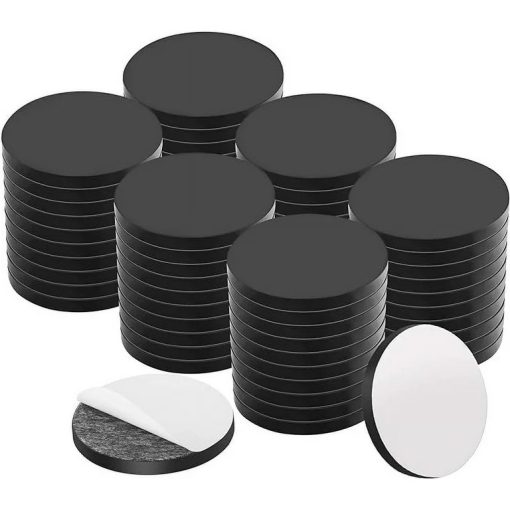 Mágnesfólia korong 30 mm átmérő 100 db, vastagság 2 mm