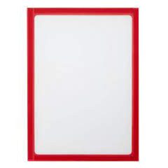 Mágneses irattartó A4, piros