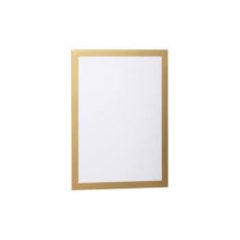 Mágneses irattartó öntapadós A4, arany