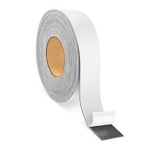 Mágnesszalag öntapadós  0,9 mm vastag 30mmx30 méter