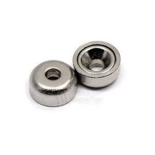 Neodimium pot mágnes süllyesztett 10 mm