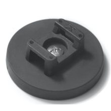 Neodimium pot mágnes gumi bevonattal átmérő 43 mm kábelek rögzítéséhez