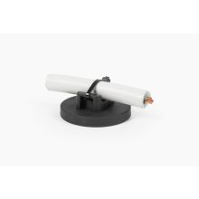 Neodimium pot mágnes gumi bevonattal átmérő 43 mm kábelek rögzítéséhez