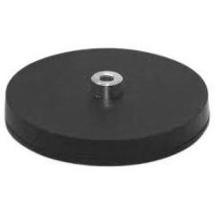   Neodimium pot mágnes gumi bevonattal átmérő 88 mm belső menettel