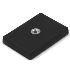 Mágnes hasáb gumibevonattal 43 mm