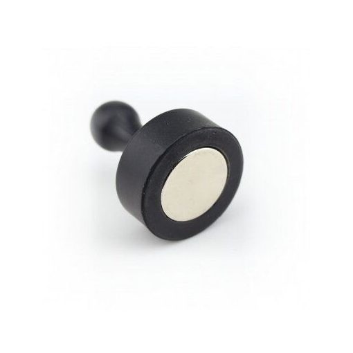 Neodim műanyagházas mágnes D 19 mm piros