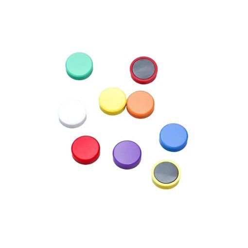 Neodim műanyagházas mágnes 12 mm átmérőjű