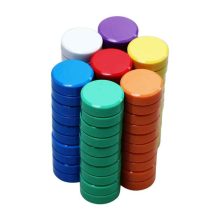 Neodim műanyagházas mágnes 12 mm átmérőjű