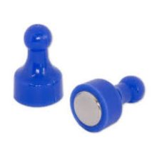 Neodim műanyagházas mágnes 12 mm piros