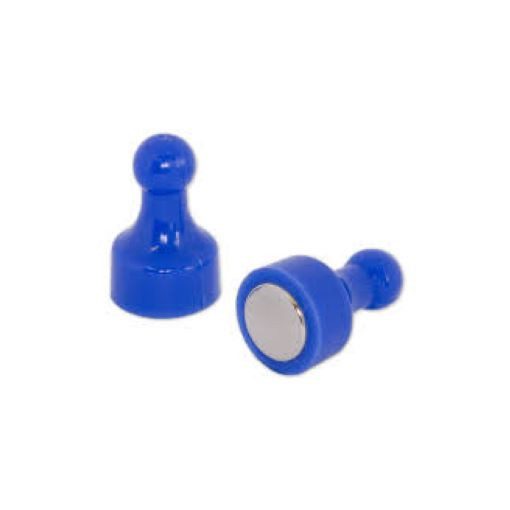 Neodim műanyagházas mágnes 12 mm piros