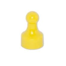 Neodim műanyagházas mágnes 12 mm piros